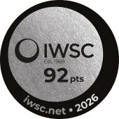 IWSC 2026 silver, 92 poäng